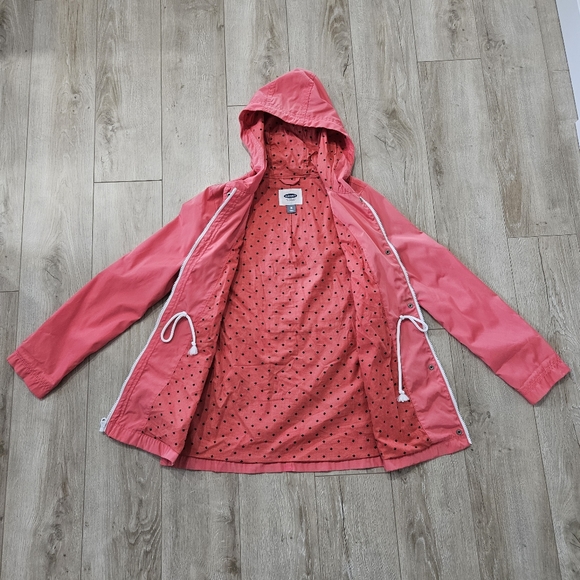 Old Navy Lightweight Jacket, Size XS, Coral/Pink - Picture 4 of 10